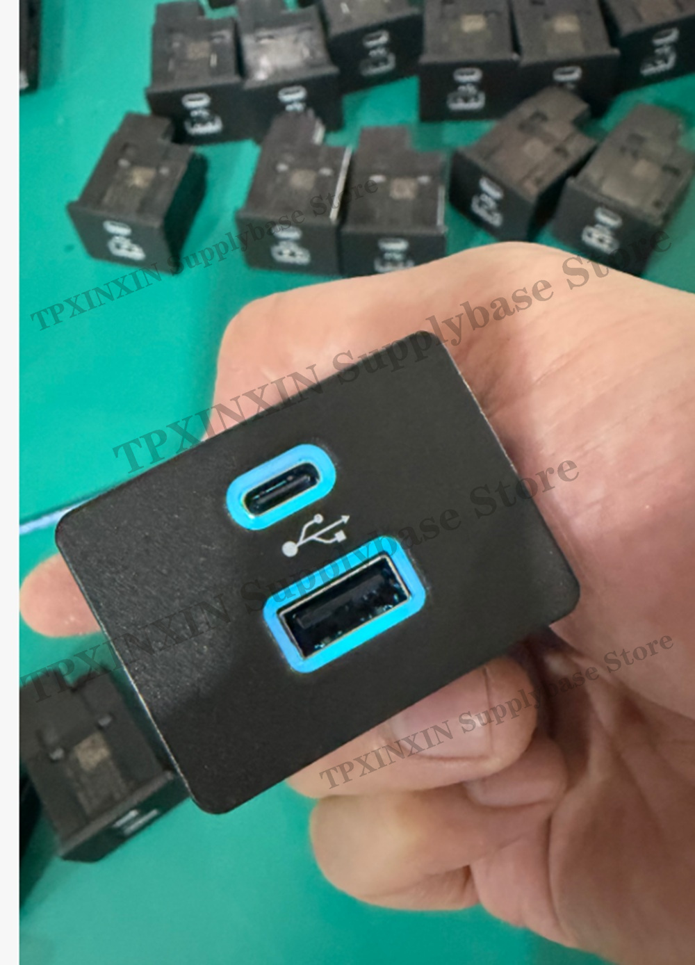 Usb Hub Type C - Автомобильный адаптер с поддержкой CarPlay и