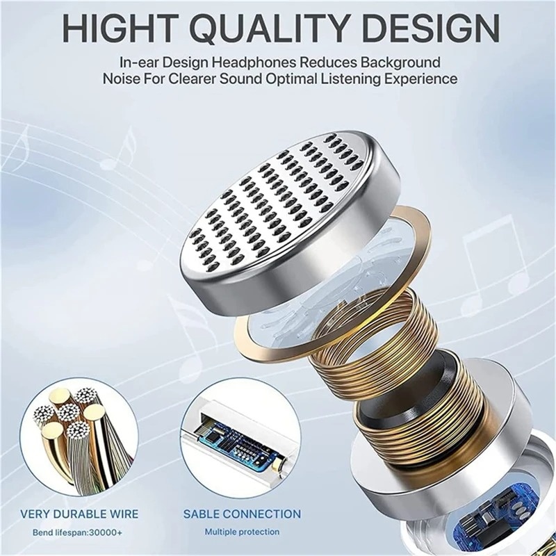Оригинальные наушники для Appl – обзор и цена Wired Earphone Lightning