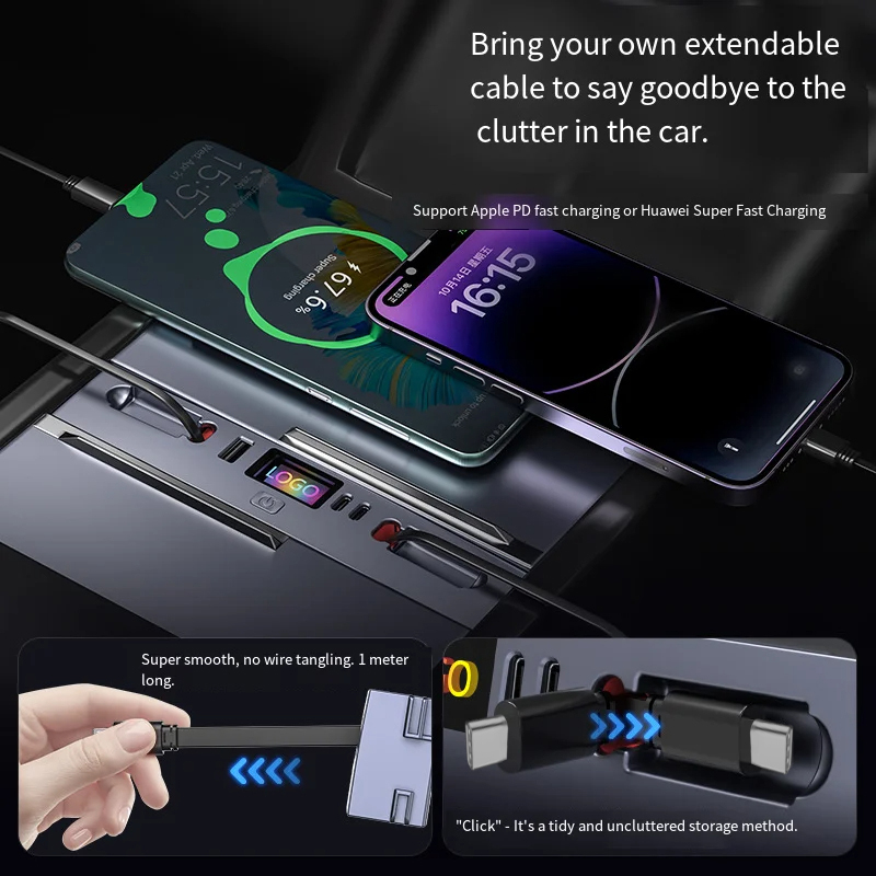 Многопортовое автомобильное за – обзор и цена Usb Hub Type C